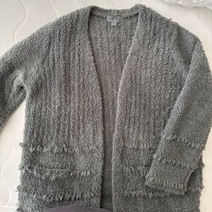 Barefoot Dreams Soft Gray Cardigan